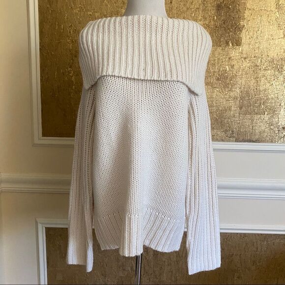 ASOS cream off the shoulders sweater 8 - Picture 3 of 6